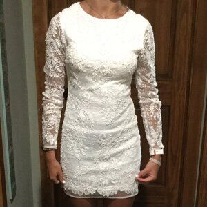 Bride to Be formal sequined dress
